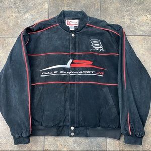 VTG 00’s Chase Authentics NASCAR Dale Earnhardt Jr. #8 Leather Jacket Size 2XL